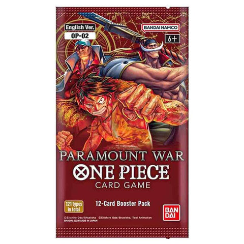 ONE PIECE Card Game – Paramount War OP-02 Booster Box